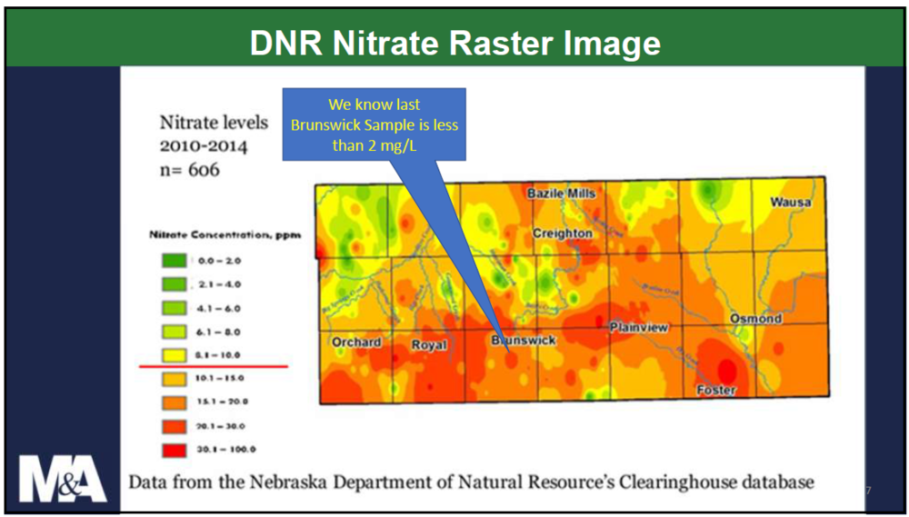 DNR Nitrate Raster Image