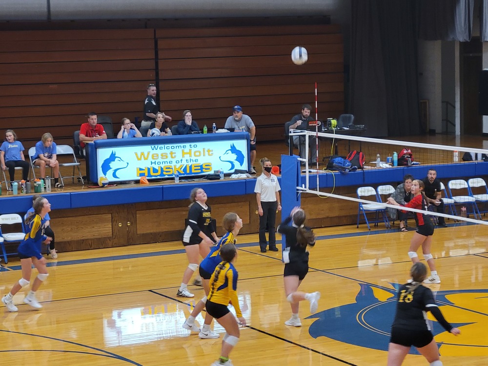 West Holt versus Ord Volleyball