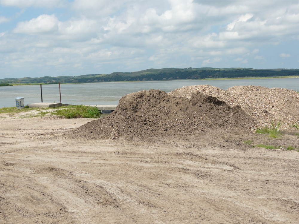 Work has been done at the Niobrara boat dock recently to make the area more useable since the flood.