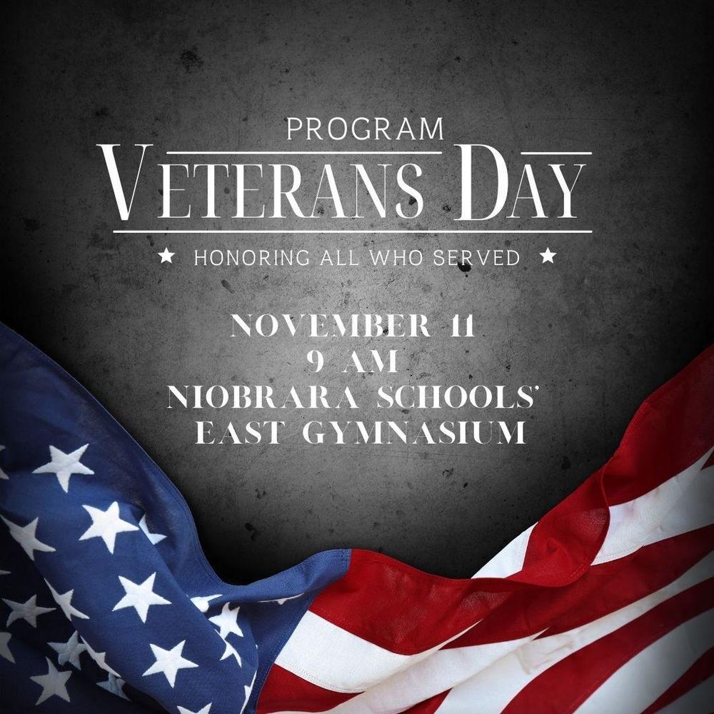 Plan to attend Veteran's Day Program