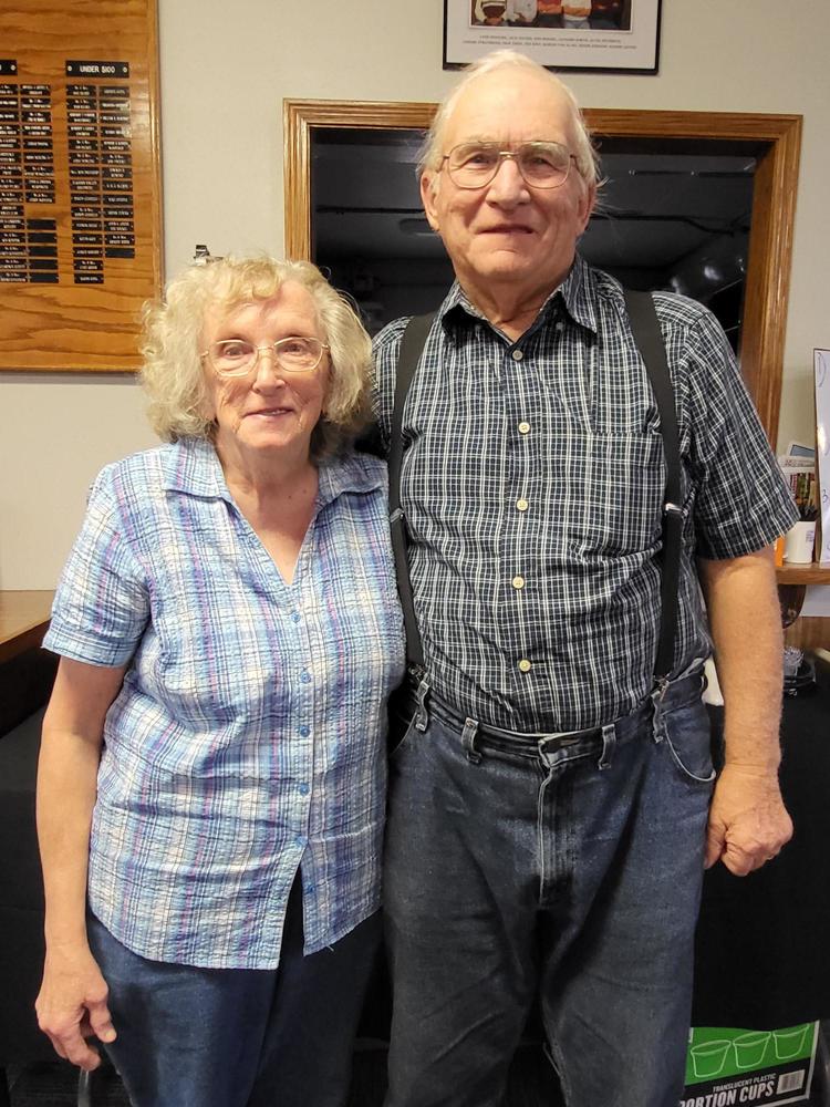 Gene and Velma Thomsen were honored for being 4-H leaders for 45 years.