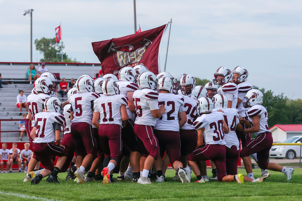 Trojans taking the field