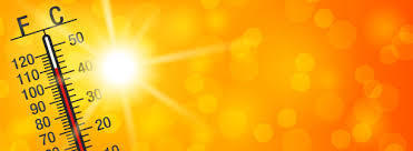 Area experiencing high heat this week