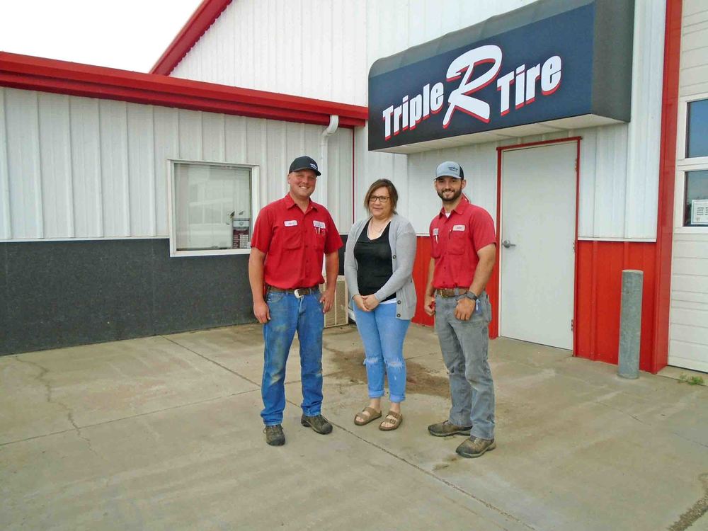 Co-owners John Flannery, Renae Osborne, and Jake Farewell