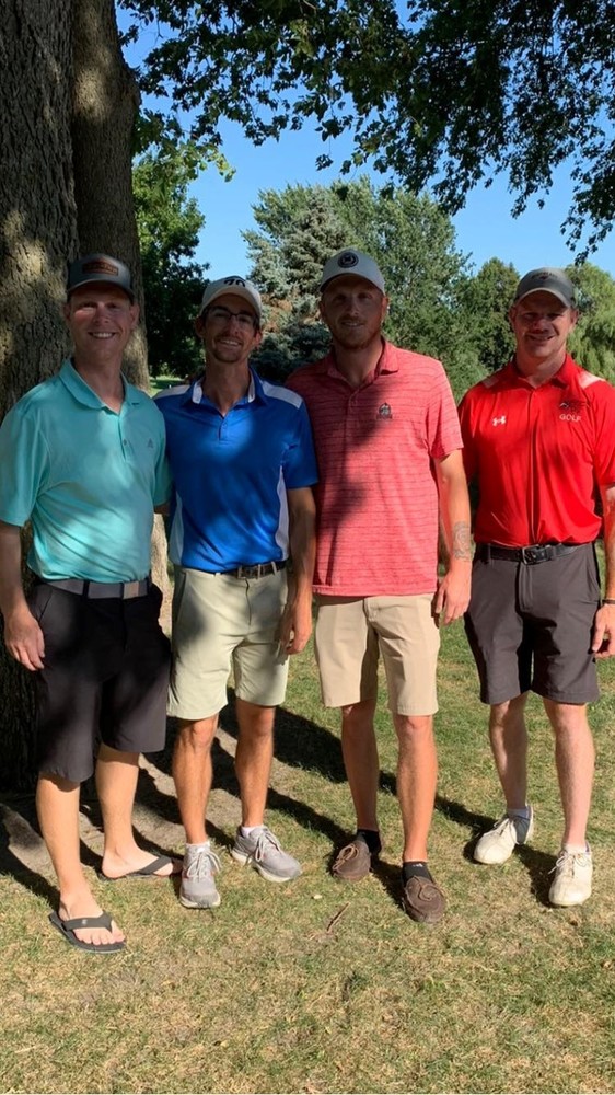 Best of the Best Plainview Country Club winners were (l to r): Kris Koelzer, Mike Colgate, Lance Lawson and Wes Bernt.