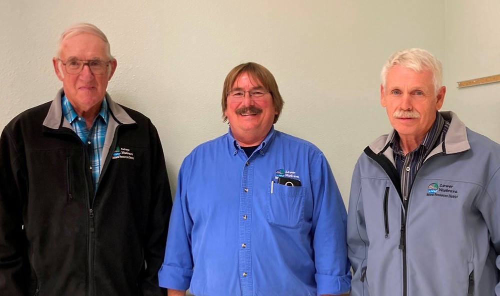 Larry Baumeister, Terry Julesgard, and Don Holtgrew