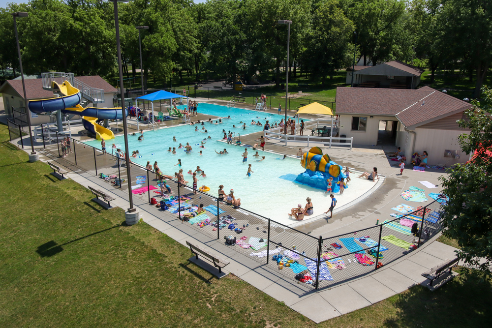 Wakefield family aquatic center opening day