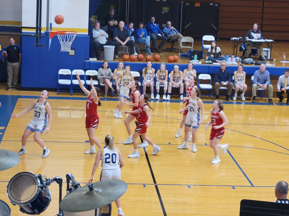 West Holt girls took on Ord in basketball action.