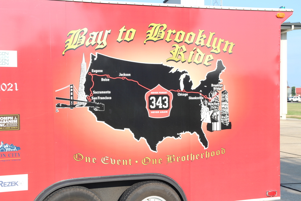 Bay to Brooklyn Ride trailer