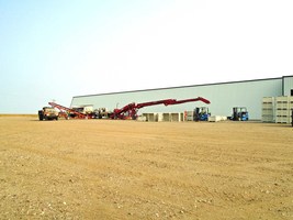 Seed potatoes grown in the area