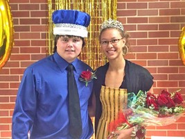 Royalty crowned . . .