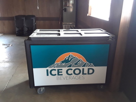 New beverage cooler arrives for the town