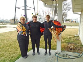 Girls finish visits