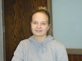 Hilja Haase is exchange student at West Holt School