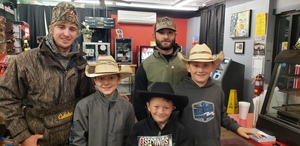 Pro-rodeo bull riders visit