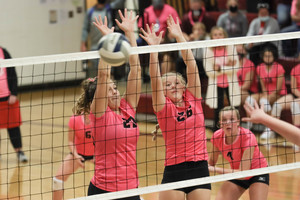 Lady Trojans win two