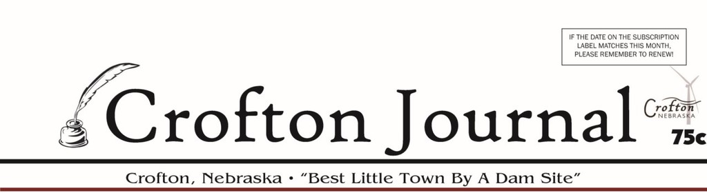 the Crofton Journal Masthead