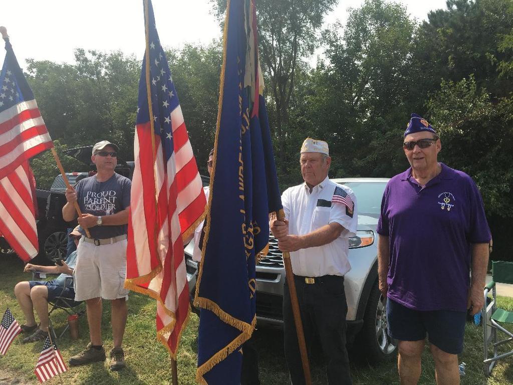 VFW Post members paid tribute to fallen Marine
