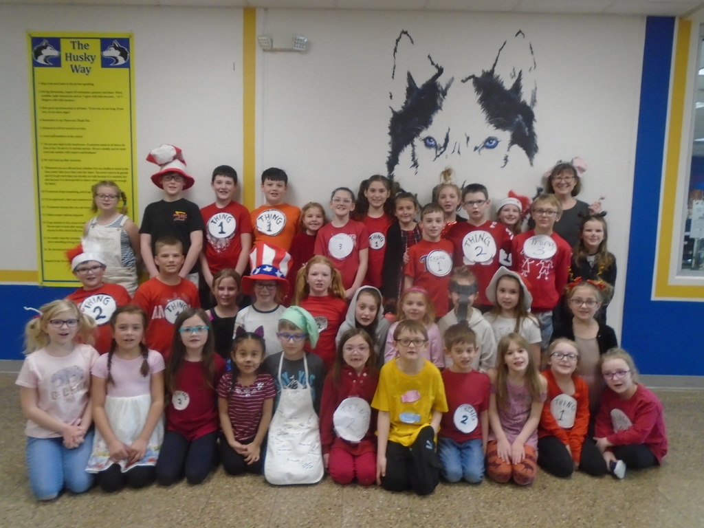 West Holt students participated in Read Across America Week.
