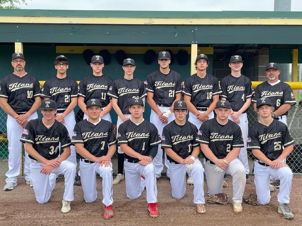 Members of the team include, back row (l to r): Coach Chris Pavlik, Peyton Bromley, Colton Choat, Braden Waldow, Teagan Ziems, Easton Pavlik, Nick Christiansen, and Head Coach Wyatt Frahm; and front row: Devin Rosberg, Tanner Frahm, Will Gunning, Leighton Medina, Kale Fulton, and Tristan Smith.