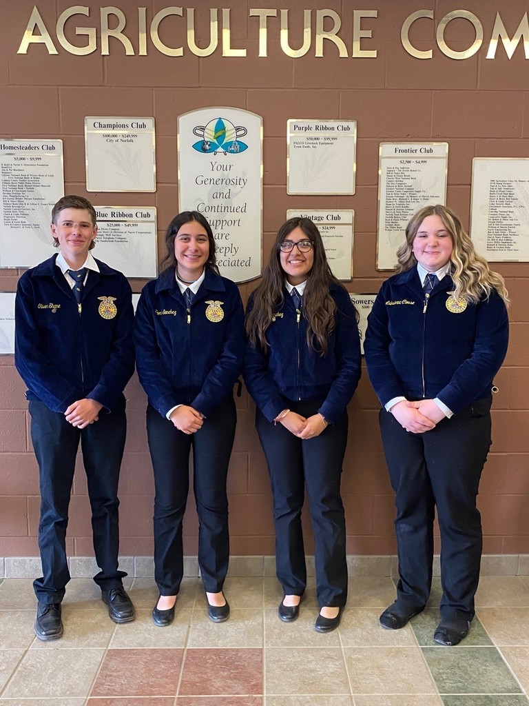 West Holt FFA Horse Judging Team