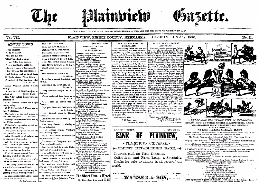 The Plainview Gazette