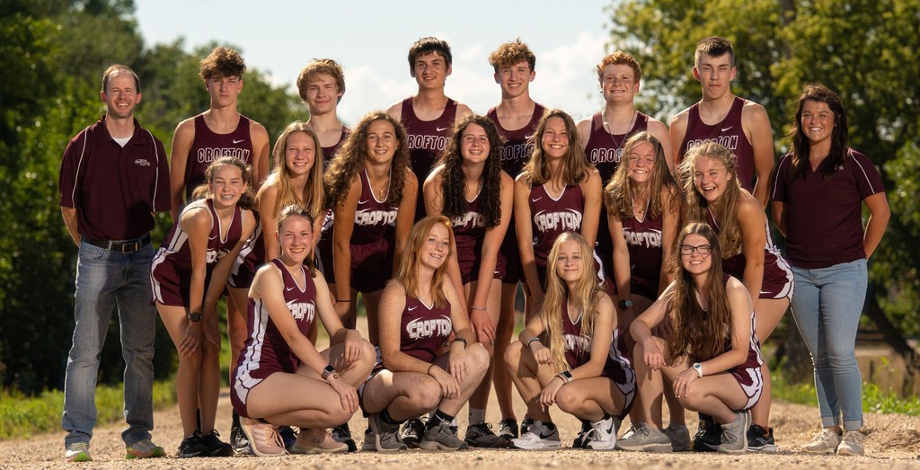 (front row) Fiene Adler, Brook Lammers, Ariel Lammers, and Kayla O'Connor, (middle row) Lauren Loecker, Sophia Wortmann, Emily Guenther, Jenna Jackson, Elizabeth Wortmann, Jordyn Arens, and Rylie Arens, (back row) Mickey Doerr, Charles Steffen, Edison Sudbeck, Carter Guenther, Zac Arens, Grant Schieffer, Luke Haberer, and Holly Janssen.