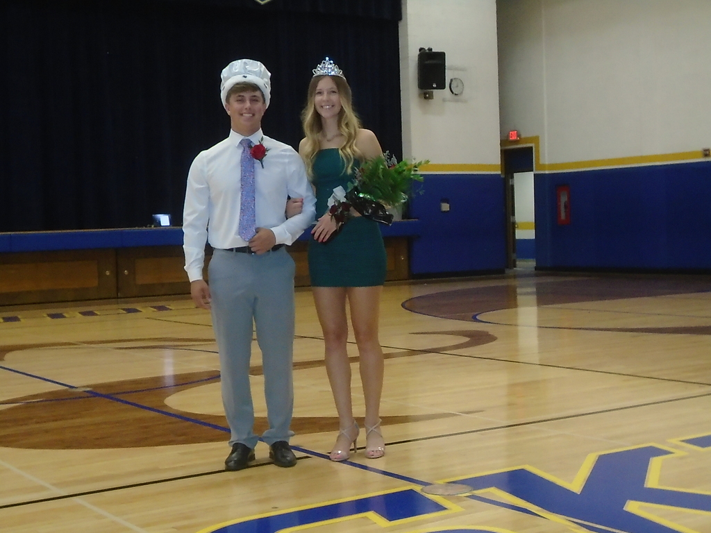 West Holt Homecoming King and Queen